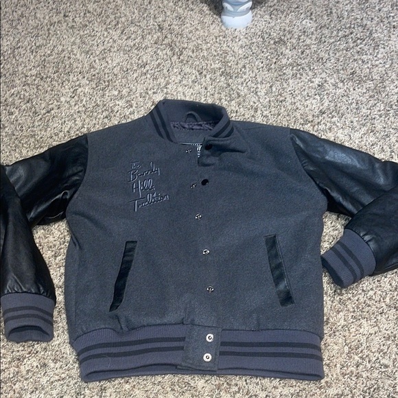 Vintage Varsity Bomber Jacket Beverly Hills - Picture 3 of 9